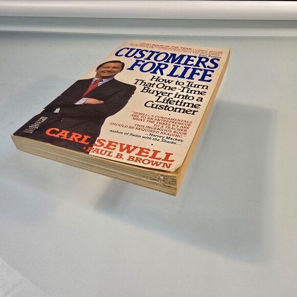 Customers For Life By Carl Sewell 1991 Paperback - Picture 5 of 5